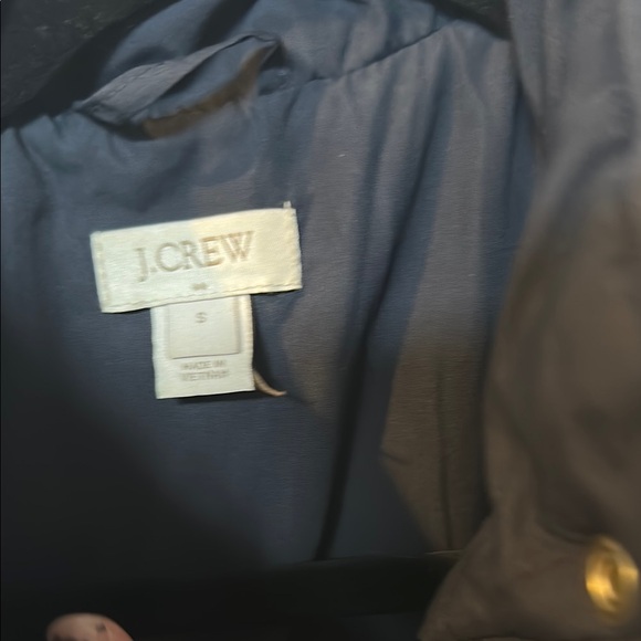 Navy Quilted Spring Jacket - Picture 2 of 6